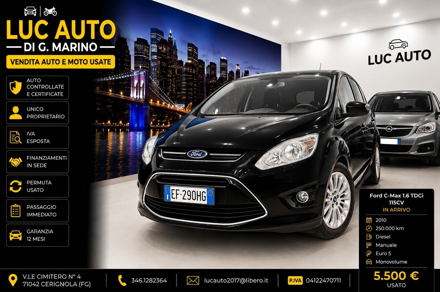 Ford C-Max 1.6 TDCi 115CV Titanium