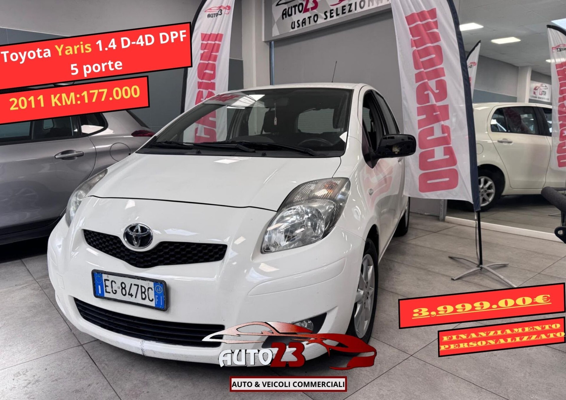 Toyota Yaris 1.4 D-4D DPF 5 porte