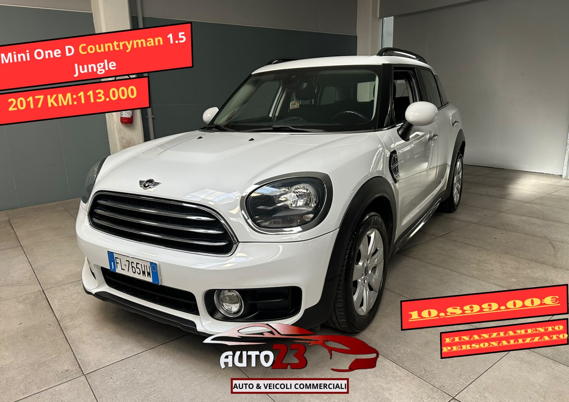 Mini One D Countryman 1.5 Jungle