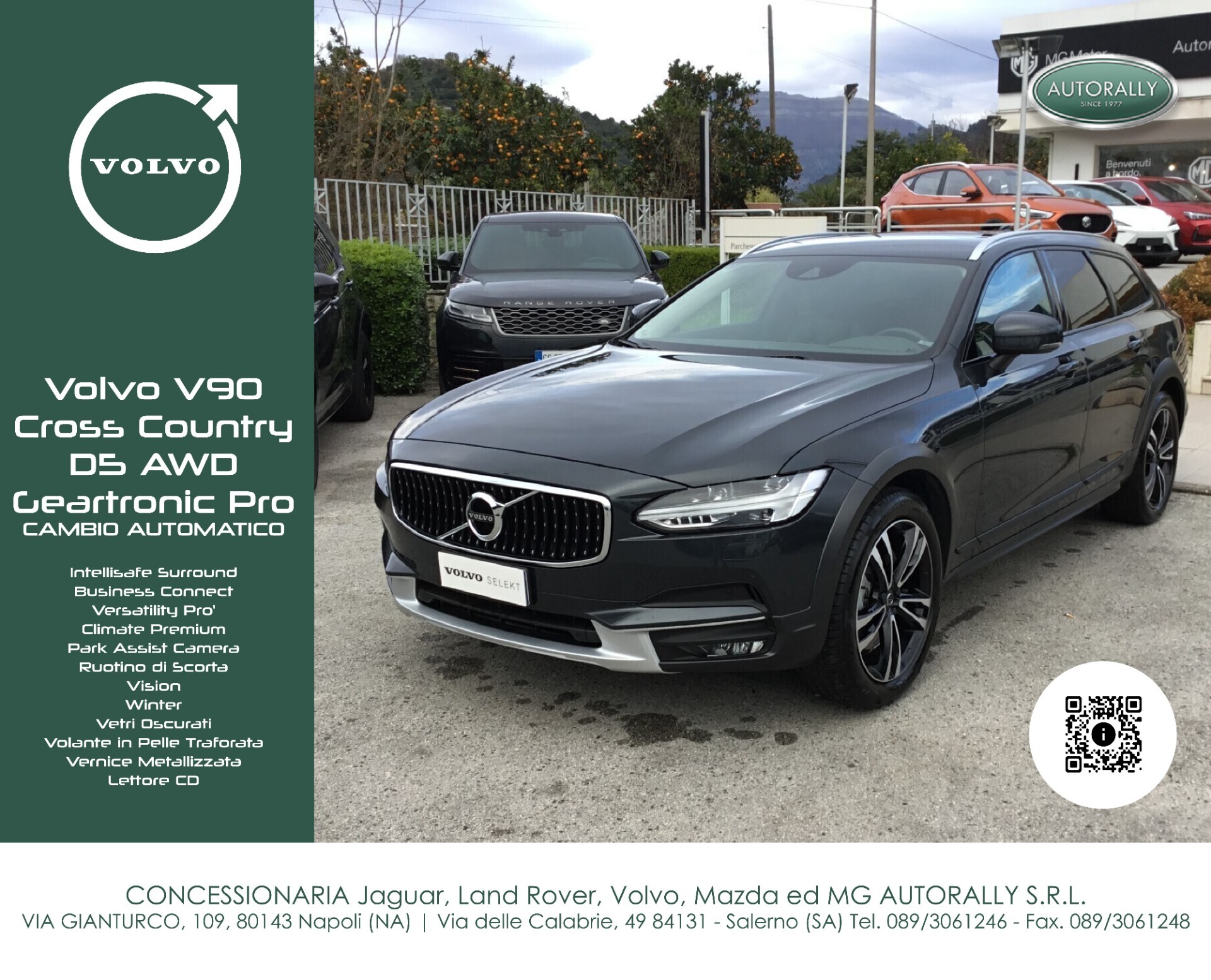 Volvo V90 Cross Country D5 AWD Geartronic Pro CAMBIO AUTOMATICO